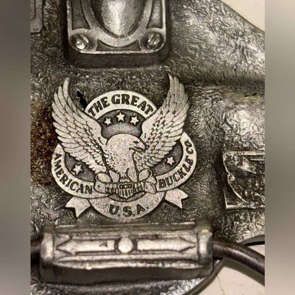 Vintage Bear Attack 1988 Great American Belt Buckle​​